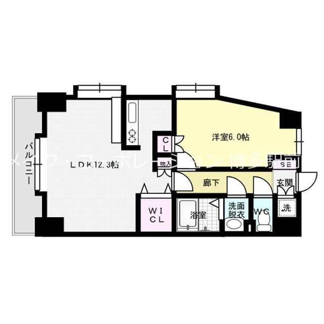 クリエート住吉 間取り