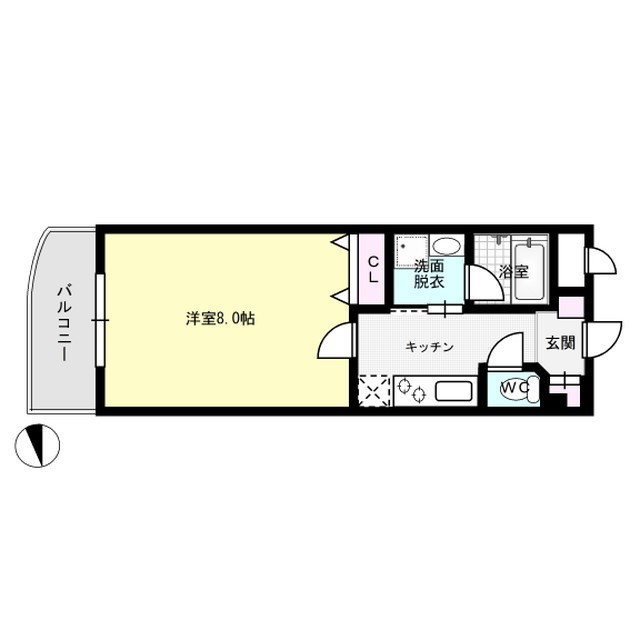 シャトー・ベラ 間取り図