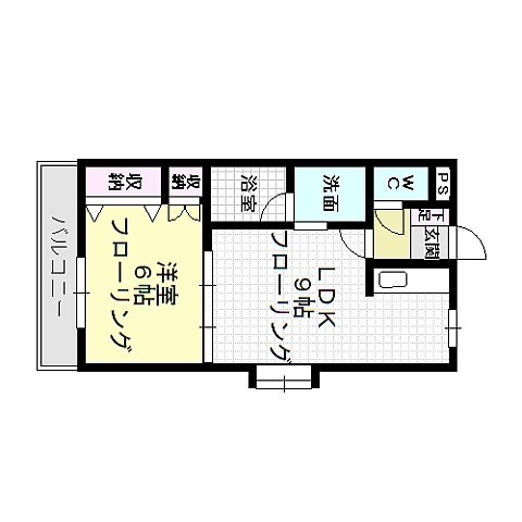 コンフォーレ・ミカサ 間取り図