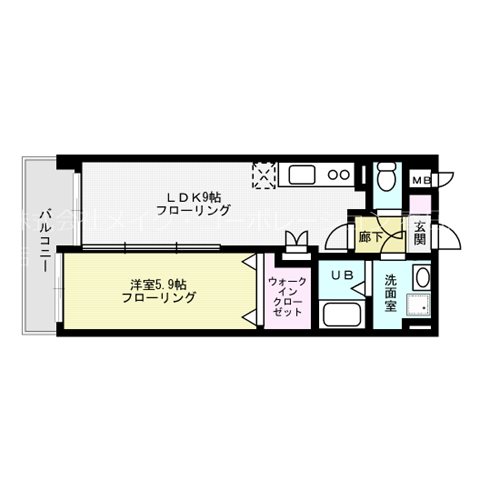 Amix・K 間取り図