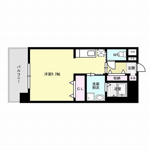 ライブラ西新 間取り
