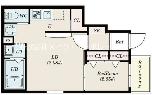 RESIDENCE城西 間取り