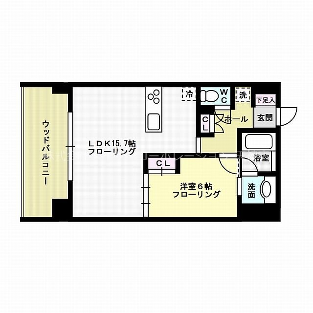 ナビールコート警固 間取り