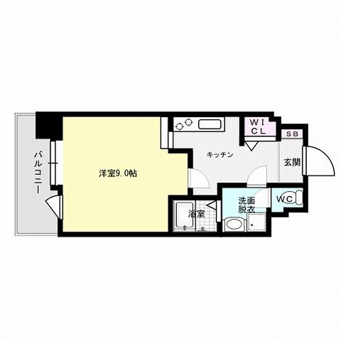 フォレストコート姪の浜～ネット無料～ 間取り