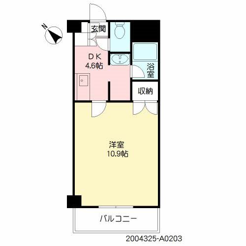 間取り ルノアス博多 間取り図