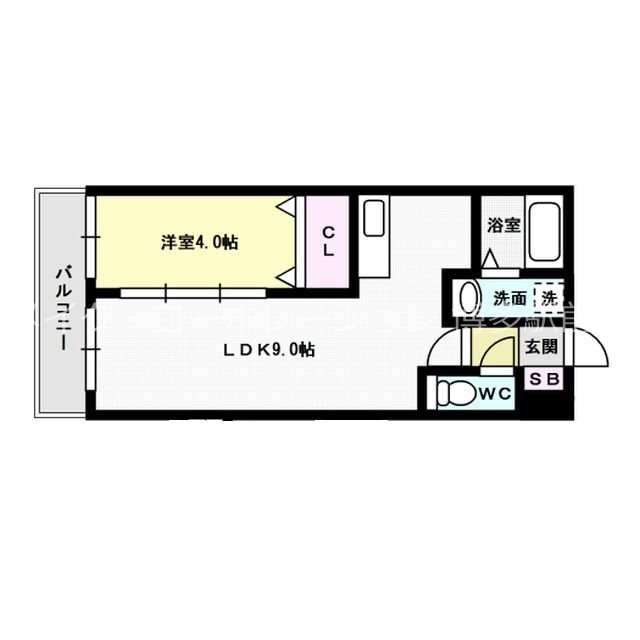 シャローム天神北 間取り