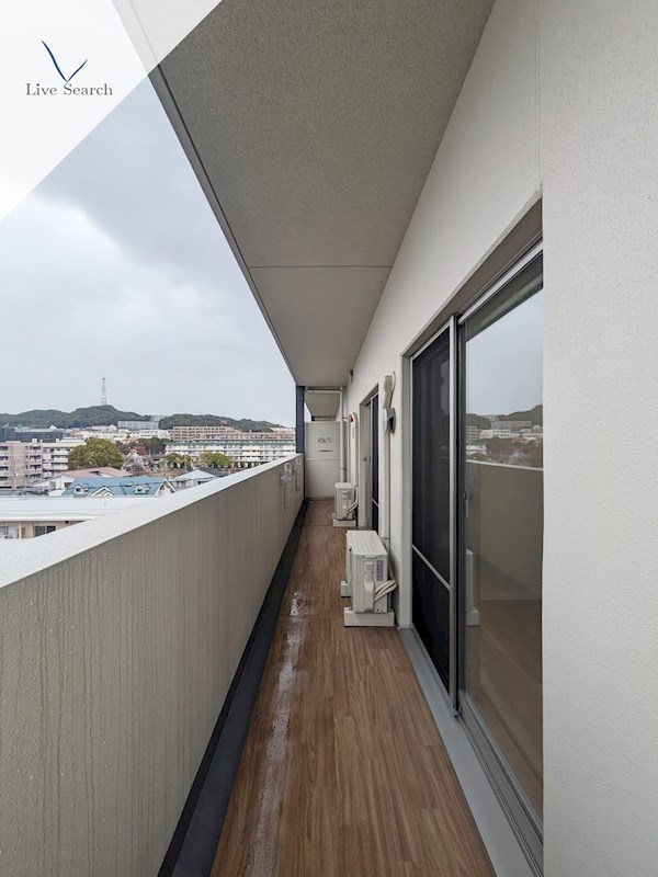 Lindre長丘 ベランダ