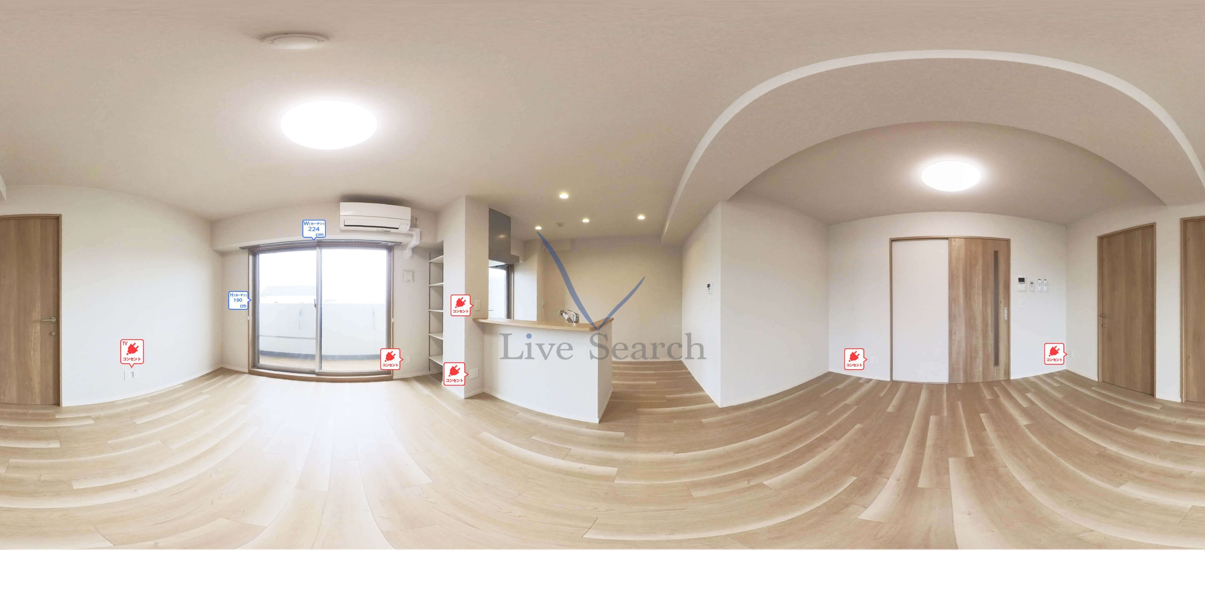 Lindre長丘 リビング