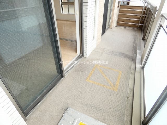 ステラモカ ベランダ