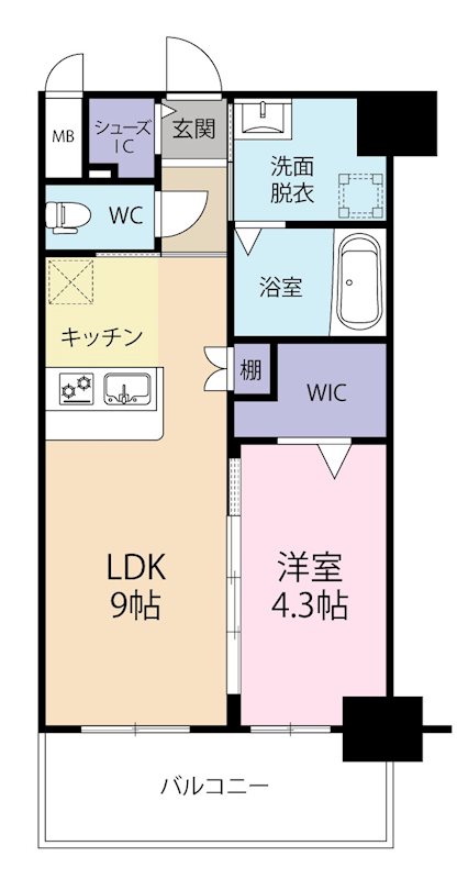 リレア山王 間取り