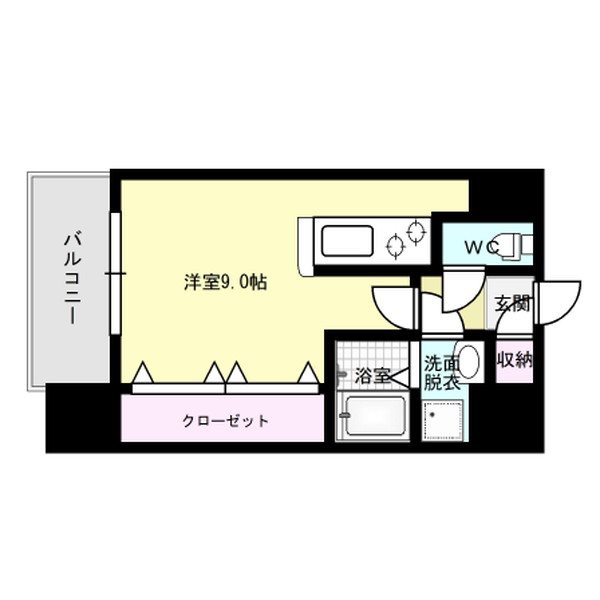 リファレンス東公園  間取り