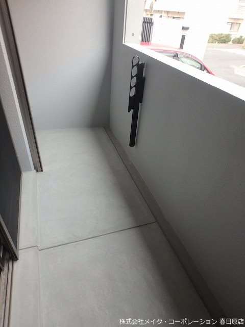 写真は同型タイプ ソレイユ曙 ベランダ