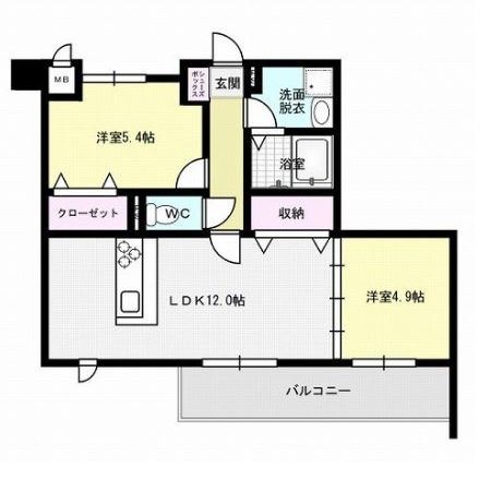 サンライズ百道 間取り