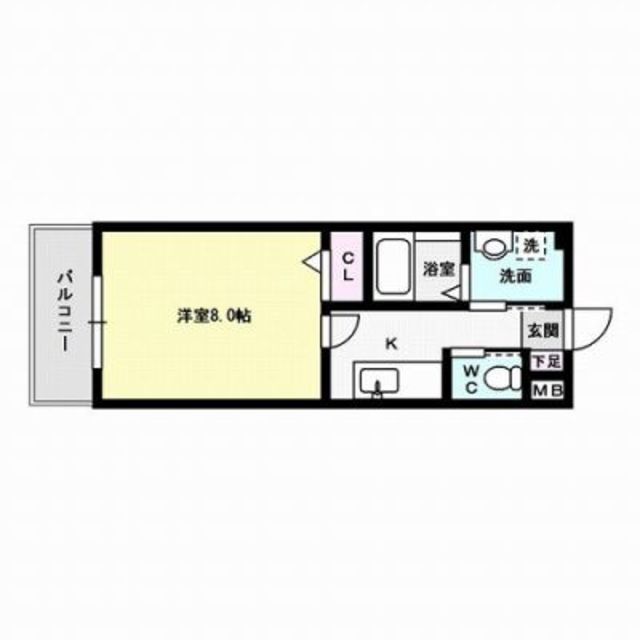 ピュアドームサンミッシェル博多 間取り