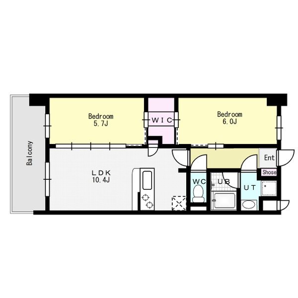 S-RESIDENCE博多駅南afford 間取り