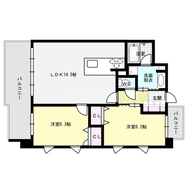 ksVillage（ケイズヴィレッジ） 間取り図