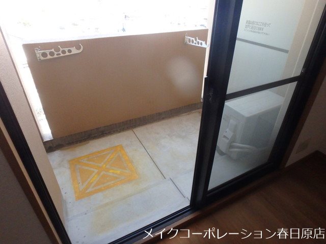 リーセント春町 ベランダ