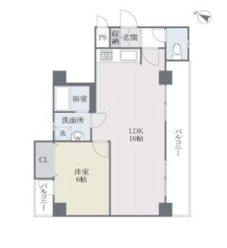 レキシントンスクエア浄水 間取り図