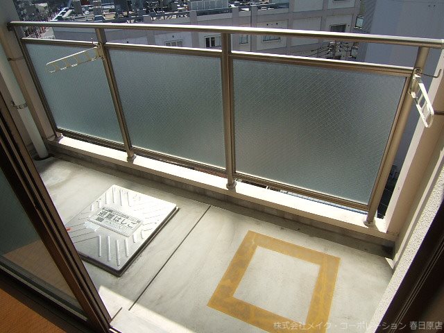 写真は同型タイプ ルピナス銀天町 ベランダ