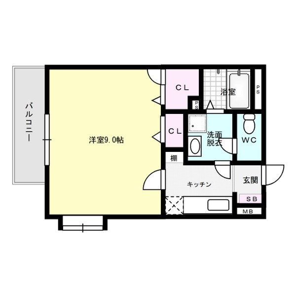 ソフィアパレス 間取り図
