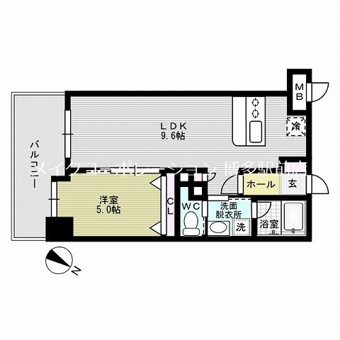 S-FORT筑紫通り 間取り