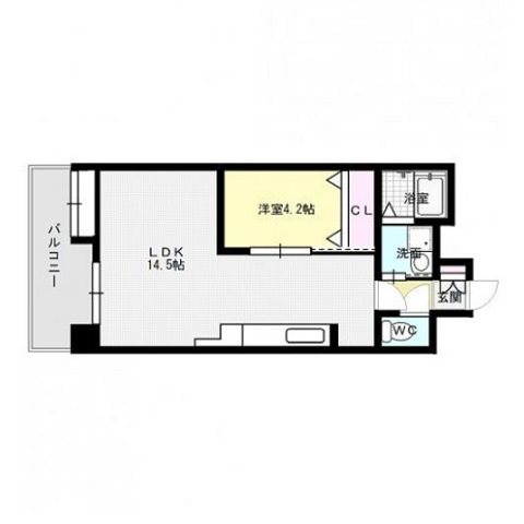 グランフォーレ西新 間取り