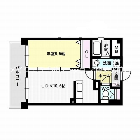 ル・プランタン博多 間取り