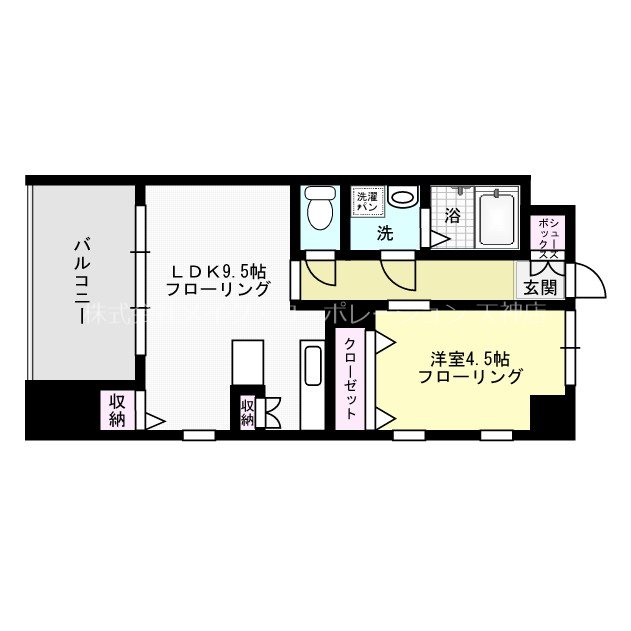 ※室内写真は同物件別部屋引用・現状優先です。 キャメロットハイネス 間取り図
