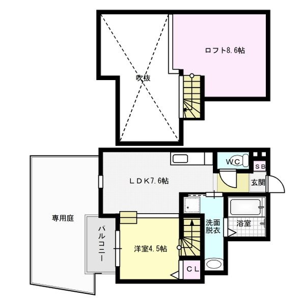 Dream Stage 空港 Meteor 間取り