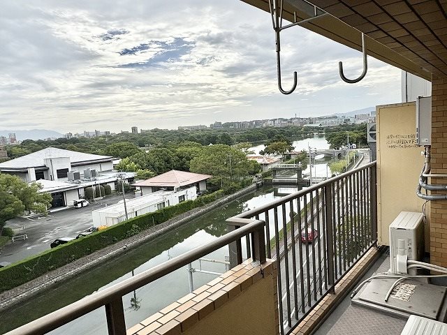 ベランダ ダイアパレス大濠公園 ベランダ