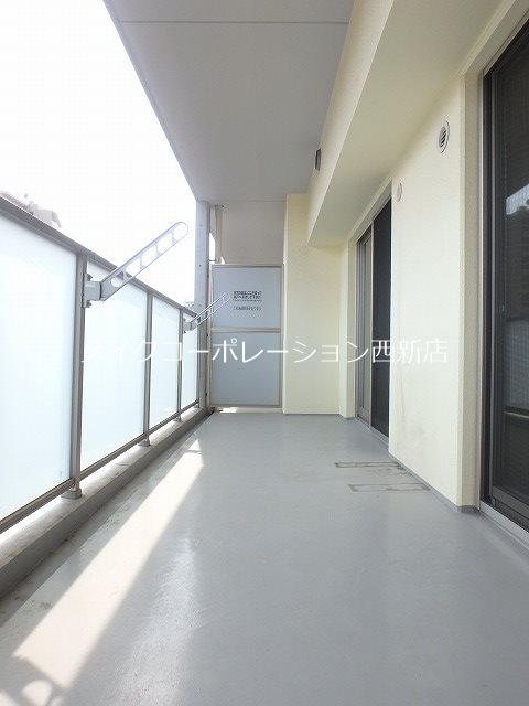 レセーナ姪浜 ベランダ