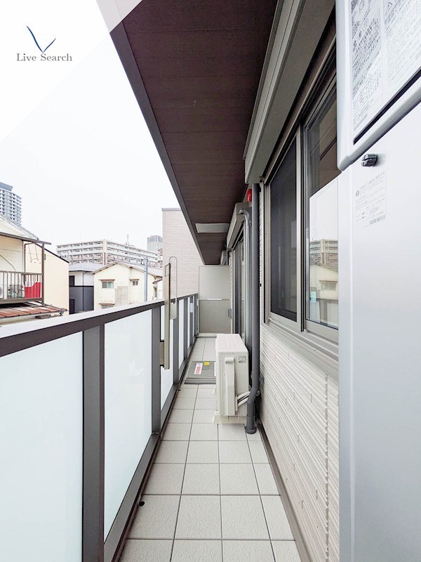 リヴィエール地行Ⅱ ベランダ