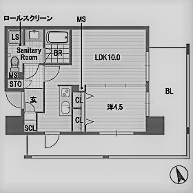 プライムスクエア 間取り図