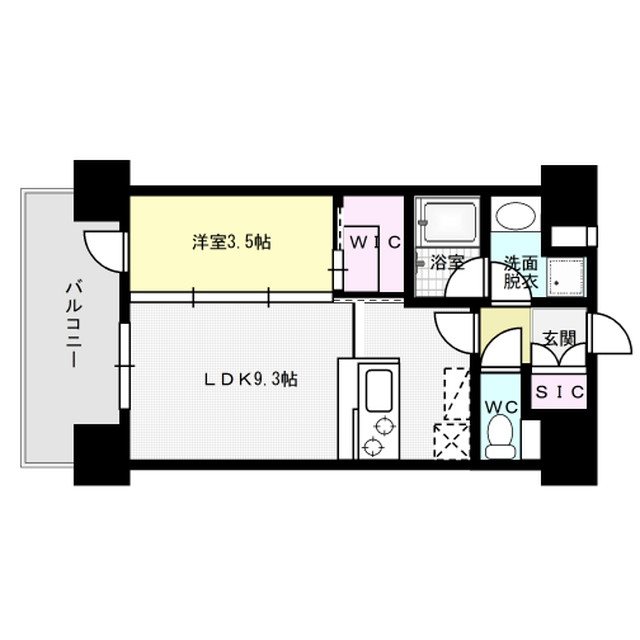 ネストピア薬院 間取り