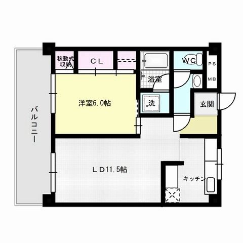 セントラルヒル城南Ⅱ 間取り