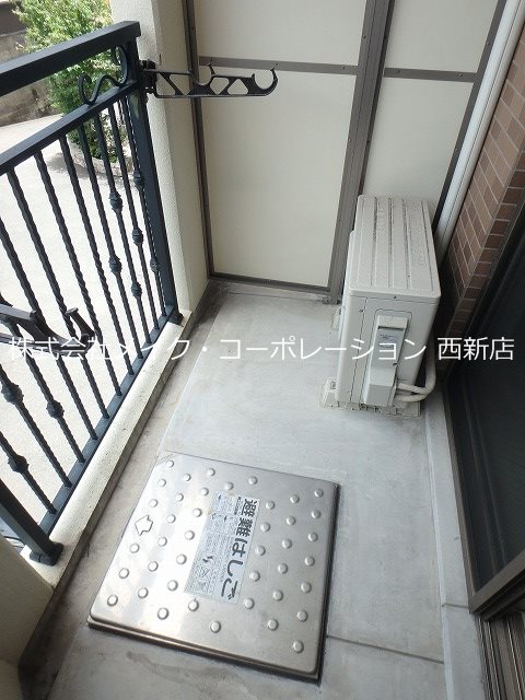 ベランダ ローズモント・フレア別府駅前 ベランダ