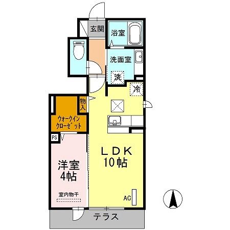D-room飯倉 間取り