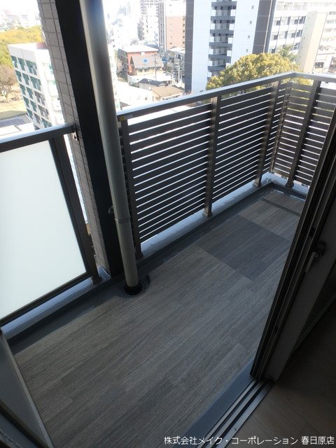 写真は同型タイプ ノア吉塚 ベランダ