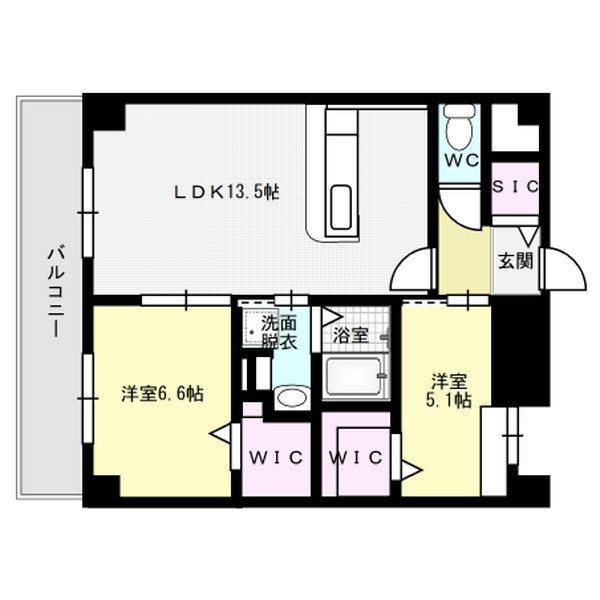 FMTレジデンス博多 間取り