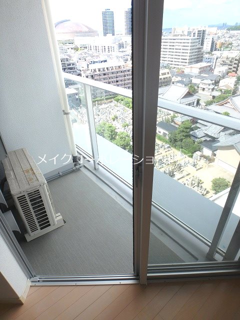 ベランダ ラクレイス西新レジデンシャルタワー ベランダ