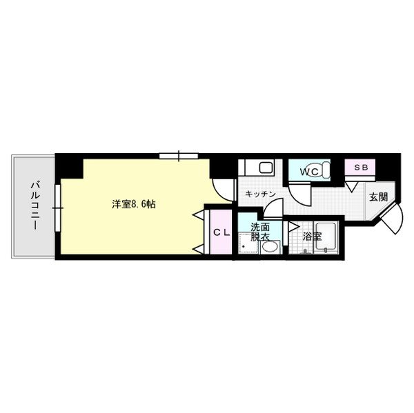 AXIS博多 間取り