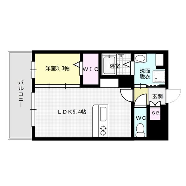 LIBTH竹下 間取り