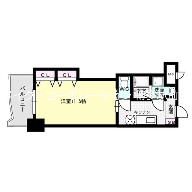 ロイヤル博多駅前 間取り