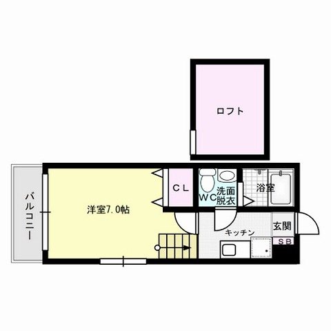 ミューエクセル別府 間取り