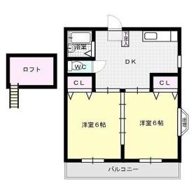 飯倉ＰａｒｔⅠ　Ａ棟 間取り