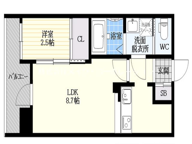 イールドコート室見藤崎 間取り