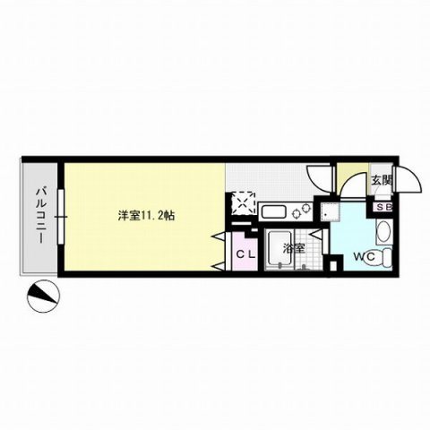 Branche西新 間取り