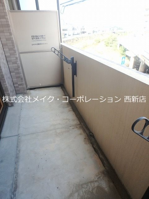 オルレアン友泉亭 ベランダ