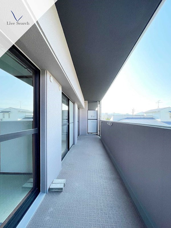 プレザント博多南 ベランダ