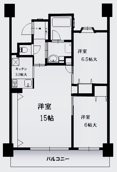 アンピール博多駅南 間取り